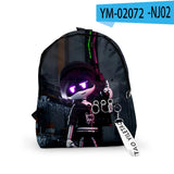 WAWNI Murder Drones Backpack Cosplay Rucksack Zipper Pack Harajuku Daypa
