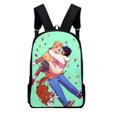 WAWNI Heartstopper Rucksack Laptop Bag Harajuku Daypack Hip Hop Schoolbag