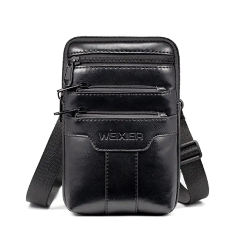 Men's Multi-Function Carry-On Bag - Small Shoulder Diagonal Sports Phone Pouch