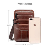 Men's Multi-Function Carry-On Bag - Small Shoulder Diagonal Sports Phone Pouch