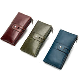 Laser Women's Leather Wallets - Slim Wallet Ladies