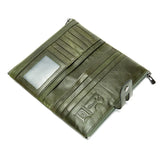 Laser Women's Leather Wallets - Slim Wallet Ladies