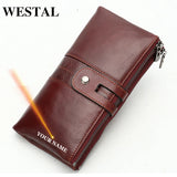 Laser Women's Leather Wallets - Slim Wallet Ladies