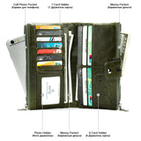 Laser Women's Leather Wallets - Slim Wallet Ladies