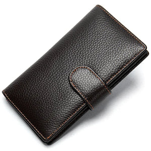 Men's Leather Wallet Cardholder Slim Wallet Driver Holder 8593