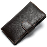 Men's Leather Wallet Cardholder Slim Wallet Driver Holder 8593