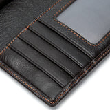 Men's Leather Wallet Cardholder Slim Wallet Driver Holder 8593
