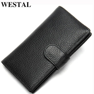 Men's Leather Wallet Cardholder Slim Wallet Driver Holder 8593