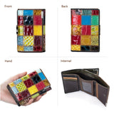 Crocodile Pattern Leather Wallet for Women