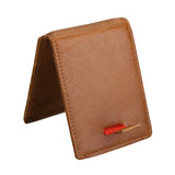 Leather RFID Retro Minimalist Wallets Casual Money Clip Wallet