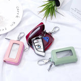 Leather Key Wallet Key Holder Keys Organizer Case Unisex Keychain