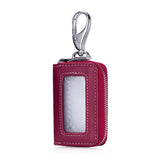 Leather Key Wallet Key Holder Keys Organizer Case Unisex Keychain