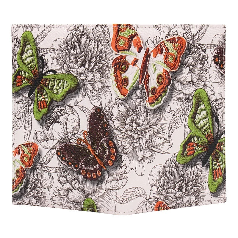 Animal Printing Passport Holder in PU Leather