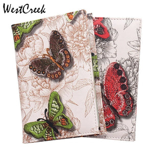Animal Printing Passport Holder in PU Leather