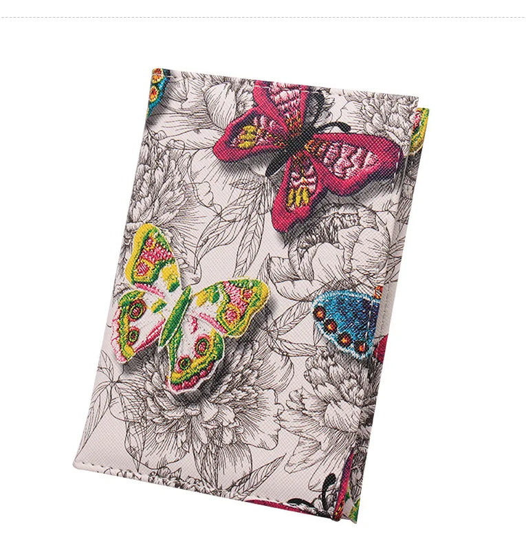 Animal Printing Passport Holder in PU Leather