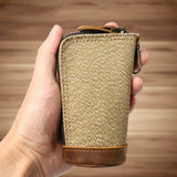 Pepper Salt Canvas Men's Key Wallets Housekeeper Organizer