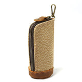 Pepper Salt Canvas Men's Key Wallets Housekeeper Organizer