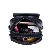 Soft Leather Messenger Bag for Women Crossbody Purse Adjustable Strap
