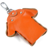 Split Leather Buckle Small Key Wallet Holder Case Key Clip Storage Bag