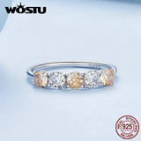 925 Silver Morganite Zircon Wedding Jewelry Set