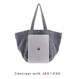Wahyah Canvas Bag Landies Hand Bags for Woman Oversize Shopping Bag