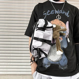 Harajuku Style Waist Bag for Women Hip-Hop Bum Bag