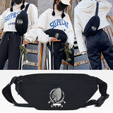 Aboriginal Skeleton Printed Waist Bag Chest Bag Crossbody Pack