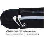 Sports Waist Bag Men Women Gym Bag Water Resistant Cycling Phone Holder
