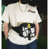 Canvas Chest Bag Shoulder Bags Outdoor Fanny Pack
