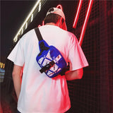 Canvas Chest Bag Shoulder Bags Outdoor Fanny Pack