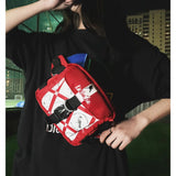 Canvas Chest Bag Shoulder Bags Outdoor Fanny Pack