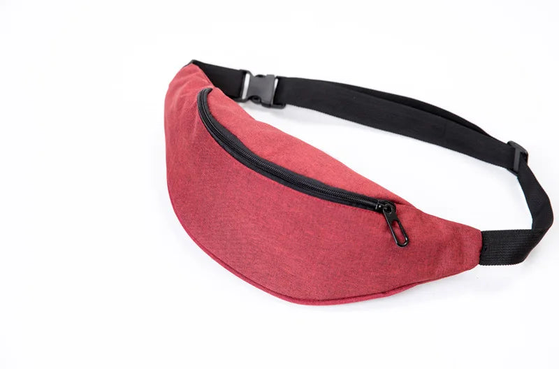 Waterproof Waist Bag Female Belt Unisex Fanny Pack