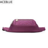 Women's Waist Bag Fanny Pack Oxford Sports Bum Bag Chest Pocket