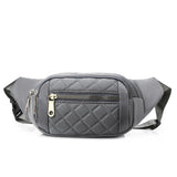 Women's Waist Bag Fanny Pack Oxford Sports Bum Bag Chest Pocket