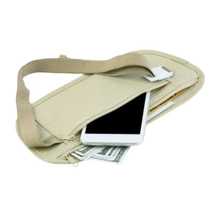 Invisible Travel Waist Packs Pouch Security Wallet