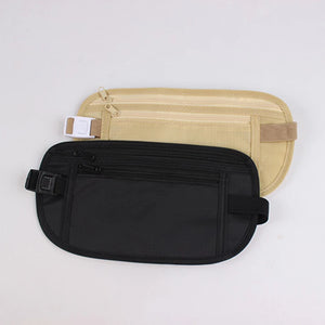 Invisible Travel Waist Packs Pouch For Passport Money Belt Bag