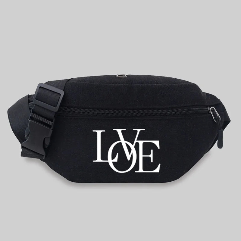 Casual One Shoulder Messenger Waist Bag Men Women Outdoor Sports Fanny Pack