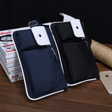 Waterproof Waist Bag Men Women Belt Chest Handbag Fanny-pack Solid Pack