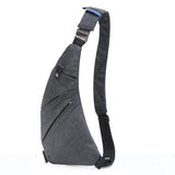 Canvas Waist Bag Men Panelled Fanny Pack for Men Bag Packs
