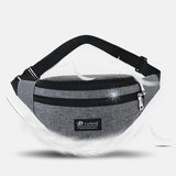 Large Capacity Sports Fanny Pack Outdoor Solid Chest Bag