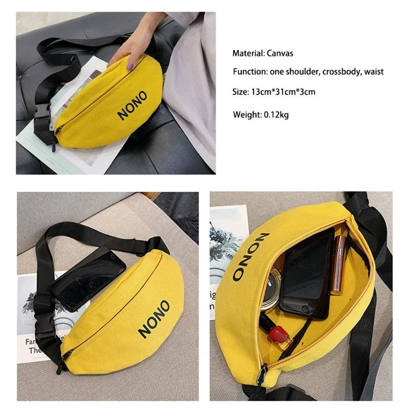 Unisex Sport Travel Waist Bag Fanny Pack Outdoor Chest Bag