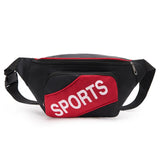 Sports Waist Bag Outdoor Polyester Shoulder Messenger Bag Men's Chest Bag