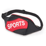 Sports Waist Bag Outdoor Polyester Shoulder Messenger Bag Men's Chest Bag