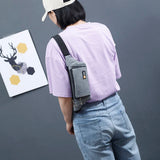 Large Canvas Waist Bag Pack Casual Phone Belt Pouch Travel Fanny Bag