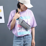 Large Canvas Waist Bag Pack Casual Phone Belt Pouch Travel Fanny Bag