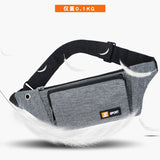 Large Canvas Waist Bag Pack Casual Phone Belt Pouch Travel Fanny Bag