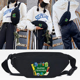 Waist Bag Tools for Activities Print Chest Bag Money Crossbody Bag Men Purse