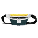 Canvas Waist Bag Women Letter Bum Bag Packs Chest Crossbody Belt