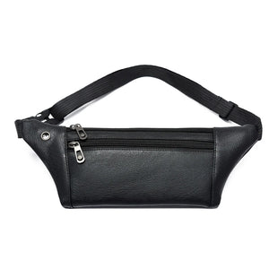 Women Waist Bag Belt Fanny Pack Hip Pouch Leather Pockets