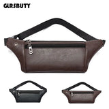 Women Waist Bag Belt Fanny Pack Hip Pouch Leather Pockets
